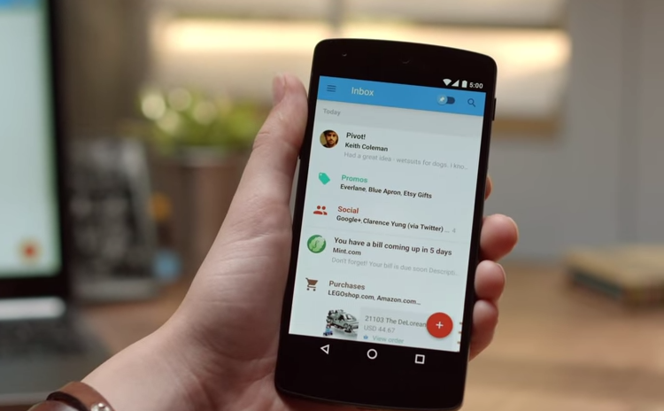 Google内测Inbox：有望颠覆Gmail的下一代电子邮箱