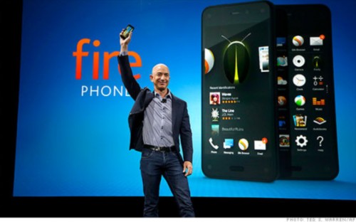 悲剧了！他们说亚马逊的Fire Phone市占率为0