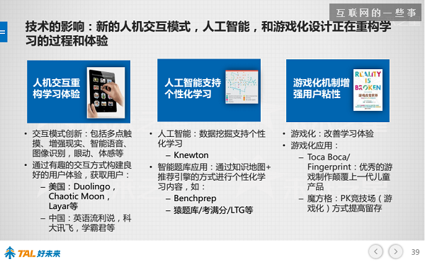 30张PPT让你看懂中国在线教育行业发展的现状和未来,互联网的一些事