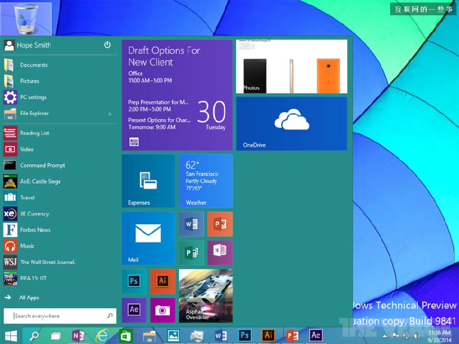【高清截图】微软发布Windows 10,互联网的一些事