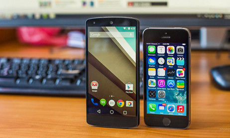 Android L对比iOS 8 谁抄了谁?,互联网的一些事