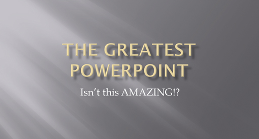 PPT设计宝典!十招教你做出拿得出手的PPT,互联网的一些事