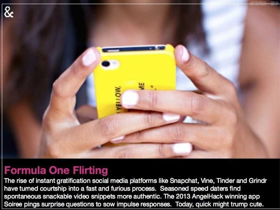 【组图】科技如何改变人们的交友约会模式,互联网的一些事