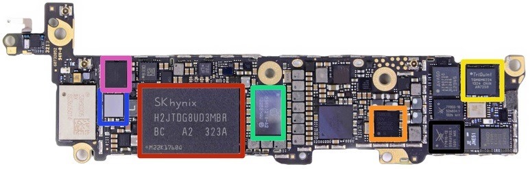 拆解iPhone 5s——了解 iPhone 5s 的内部构造,互联网的一些事