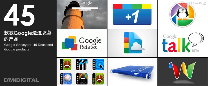 45款被Google送进坟墓的产品,互联网的一些事