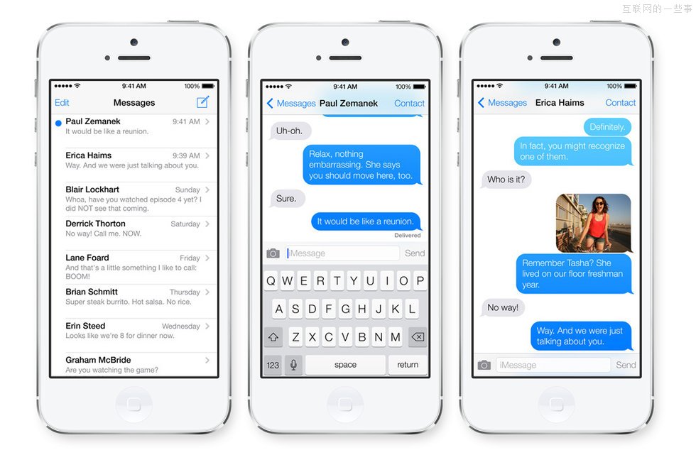 【多图】苹果iOS 7官方设计图,互联网的一些事