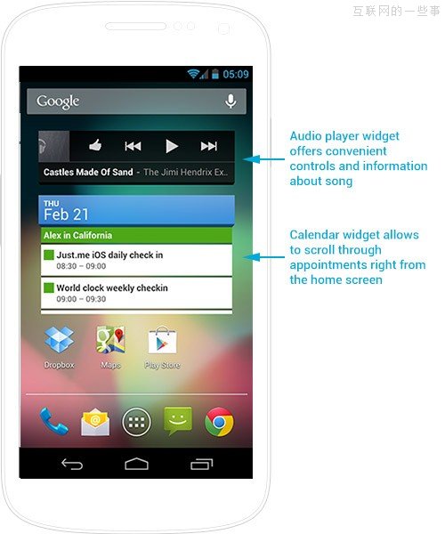 为日渐成熟的Android设计,互联网的一些事
