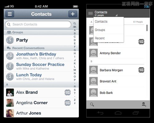 为日渐成熟的Android设计,互联网的一些事