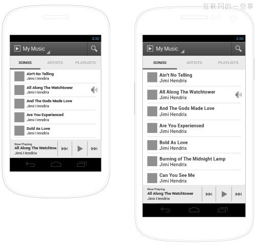 为日渐成熟的Android设计,互联网的一些事