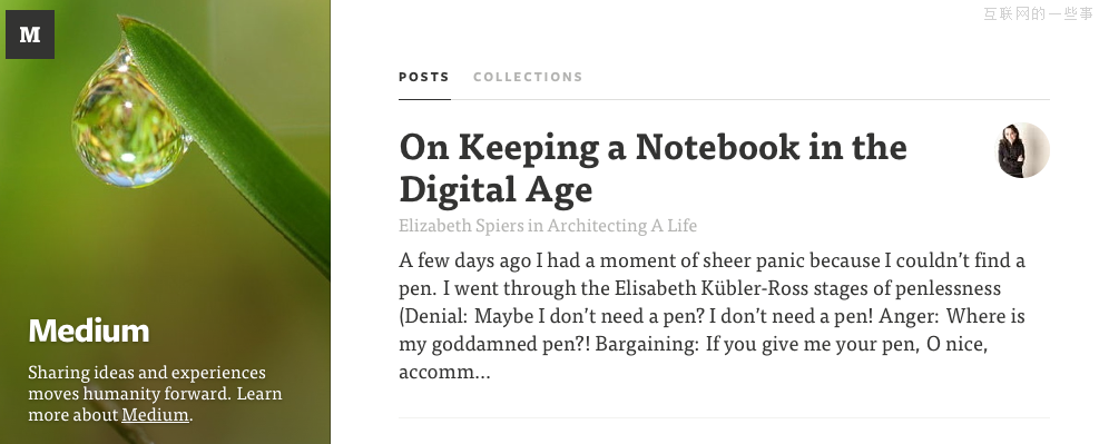 Medium，互联网内容生态变革不是梦,互联网的一些事