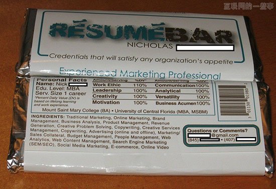 11份最牛求职简历：仿亚马逊网页 3D打印头像,互联网的一些事