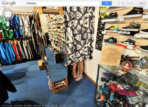 谷歌街景地图立功了，竟拍摄到更衣室里OOXX照片,互联网的一些事