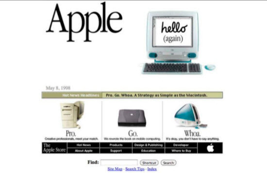 【多图】回顾15年来苹果官网的点滴变化(140P),互联网的一些事