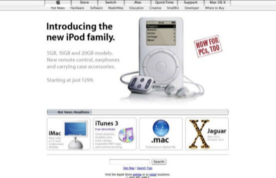 【多图】回顾15年来苹果官网的点滴变化(140P),互联网的一些事