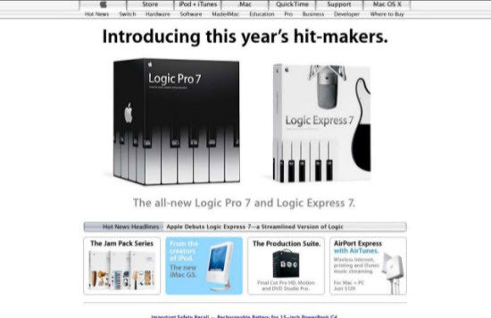 【多图】回顾15年来苹果官网的点滴变化(140P),互联网的一些事