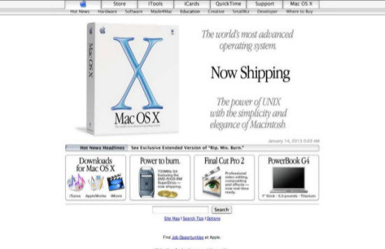 【多图】回顾15年来苹果官网的点滴变化(140P),互联网的一些事