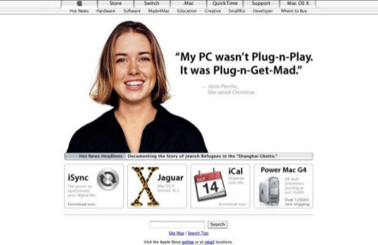 【多图】回顾15年来苹果官网的点滴变化(140P),互联网的一些事