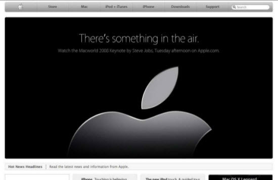 【多图】回顾15年来苹果官网的点滴变化(140P),互联网的一些事