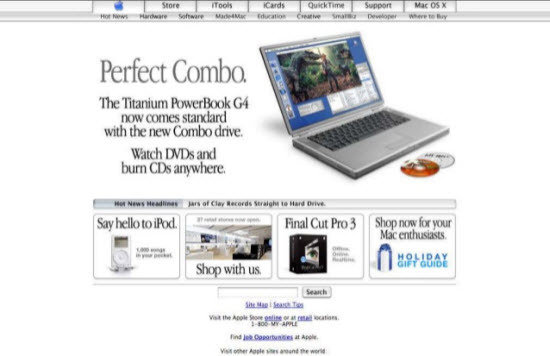 【多图】回顾15年来苹果官网的点滴变化(140P),互联网的一些事