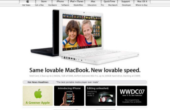 【多图】回顾15年来苹果官网的点滴变化(140P),互联网的一些事