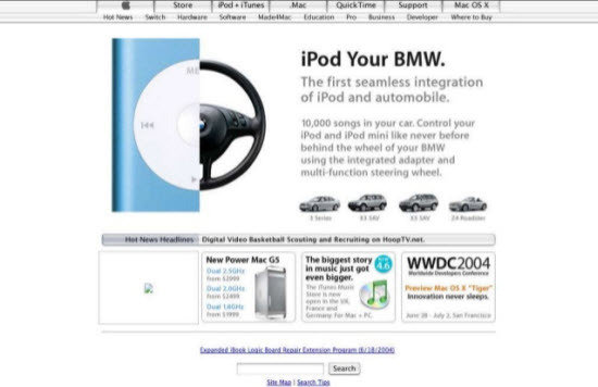 【多图】回顾15年来苹果官网的点滴变化(140P),互联网的一些事