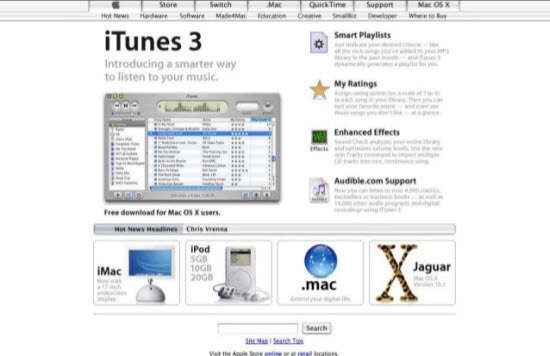 【多图】回顾15年来苹果官网的点滴变化(140P),互联网的一些事