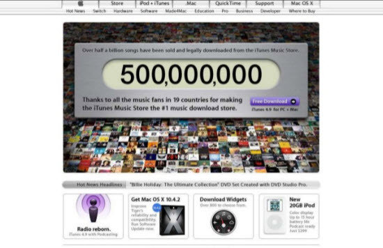 【多图】回顾15年来苹果官网的点滴变化(140P),互联网的一些事