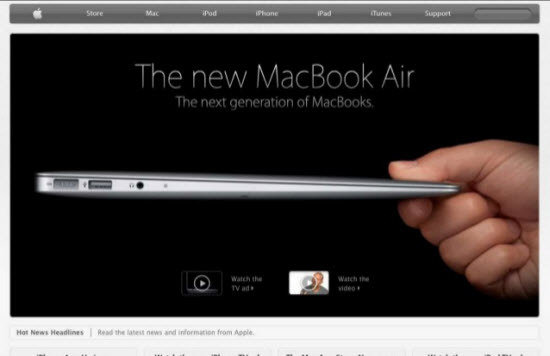 【多图】回顾15年来苹果官网的点滴变化(140P),互联网的一些事