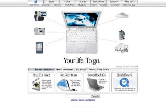 【多图】回顾15年来苹果官网的点滴变化(140P),互联网的一些事