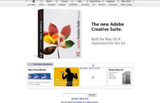 【多图】回顾15年来苹果官网的点滴变化(140P),互联网的一些事
