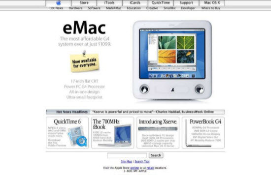 【多图】回顾15年来苹果官网的点滴变化(140P),互联网的一些事