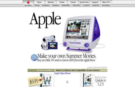 【多图】回顾15年来苹果官网的点滴变化(140P),互联网的一些事