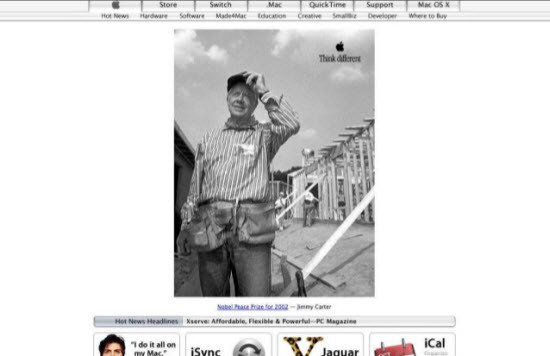 【多图】回顾15年来苹果官网的点滴变化(140P),互联网的一些事