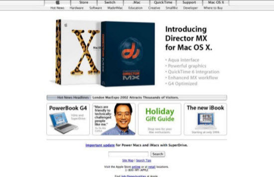 【多图】回顾15年来苹果官网的点滴变化(140P),互联网的一些事