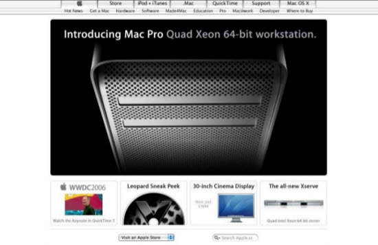 【多图】回顾15年来苹果官网的点滴变化(140P),互联网的一些事