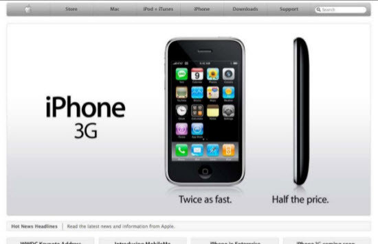 【多图】回顾15年来苹果官网的点滴变化(140P),互联网的一些事