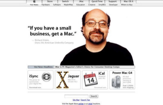 【多图】回顾15年来苹果官网的点滴变化(140P),互联网的一些事
