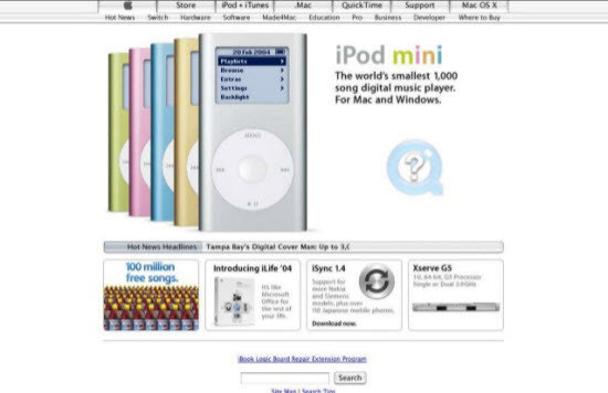【多图】回顾15年来苹果官网的点滴变化(140P),互联网的一些事