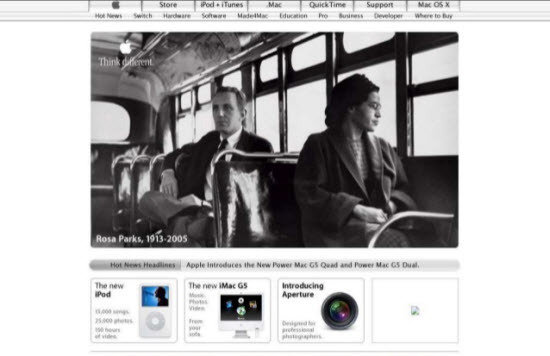 【多图】回顾15年来苹果官网的点滴变化(140P),互联网的一些事