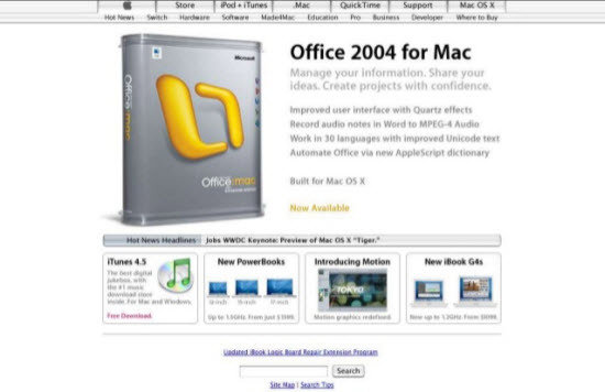 【多图】回顾15年来苹果官网的点滴变化(140P),互联网的一些事