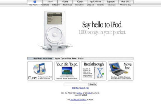 【多图】回顾15年来苹果官网的点滴变化(140P),互联网的一些事
