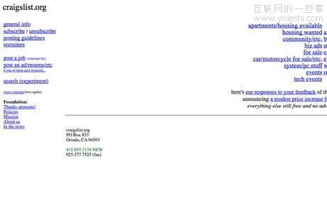 从谷歌到YouTube，20个最受欢迎网站初问世模样,互联网的一些事