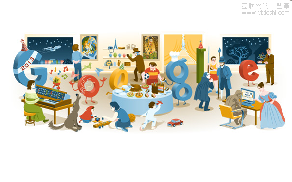 2012 年度 Google 涂鸦回顾,互联网的一些事