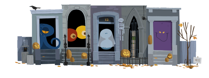 2012 年度 Google 涂鸦回顾,互联网的一些事