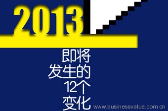 2013即将发生的12个变化(上）,互联网的一些事