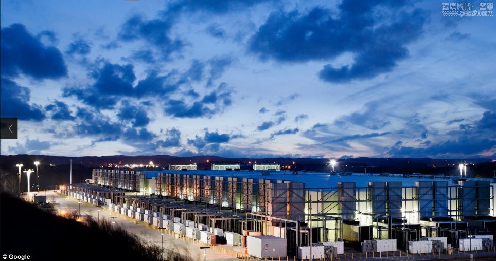 谷歌向外展示其八个机密数据中心,互联网的一些事