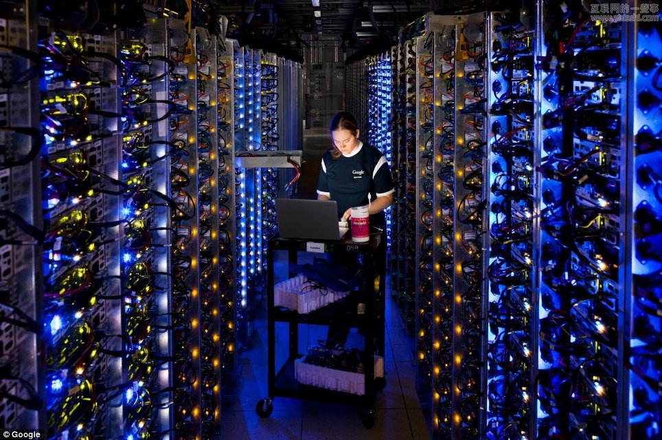 谷歌向外展示其八个机密数据中心,互联网的一些事