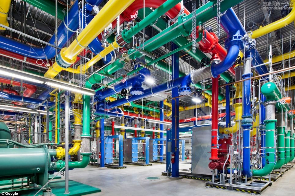 谷歌向外展示其八个机密数据中心,互联网的一些事