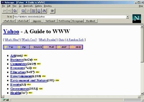 门户网站的进化：雅虎主页变形记,互联网的一些事