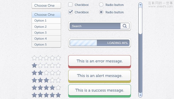 13组优秀的线框图设计素材,互联网的一些事